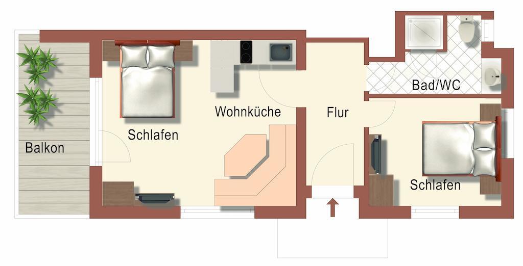 FeWo Burgstaller Tröpolach Zimmer foto